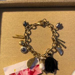 NWT Lucky Brand charm bracelet